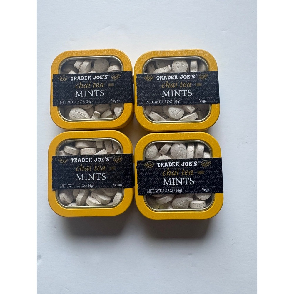 4-Pack Trader Joe's Chai Tea Mints